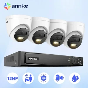 ANNKE Smart Home Dual Light Camera Video Surveillance Kit