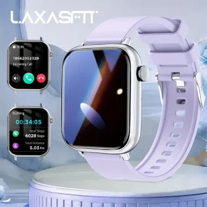 LAXASFIT 2025 New Waterproof Smart Watch