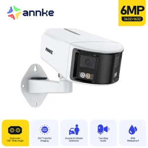 ANNKE Smart Home 180° 8MP/6MP DUO Wide View Outdoor Cameras