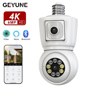 8MP E27 Bulb WiFi Camera